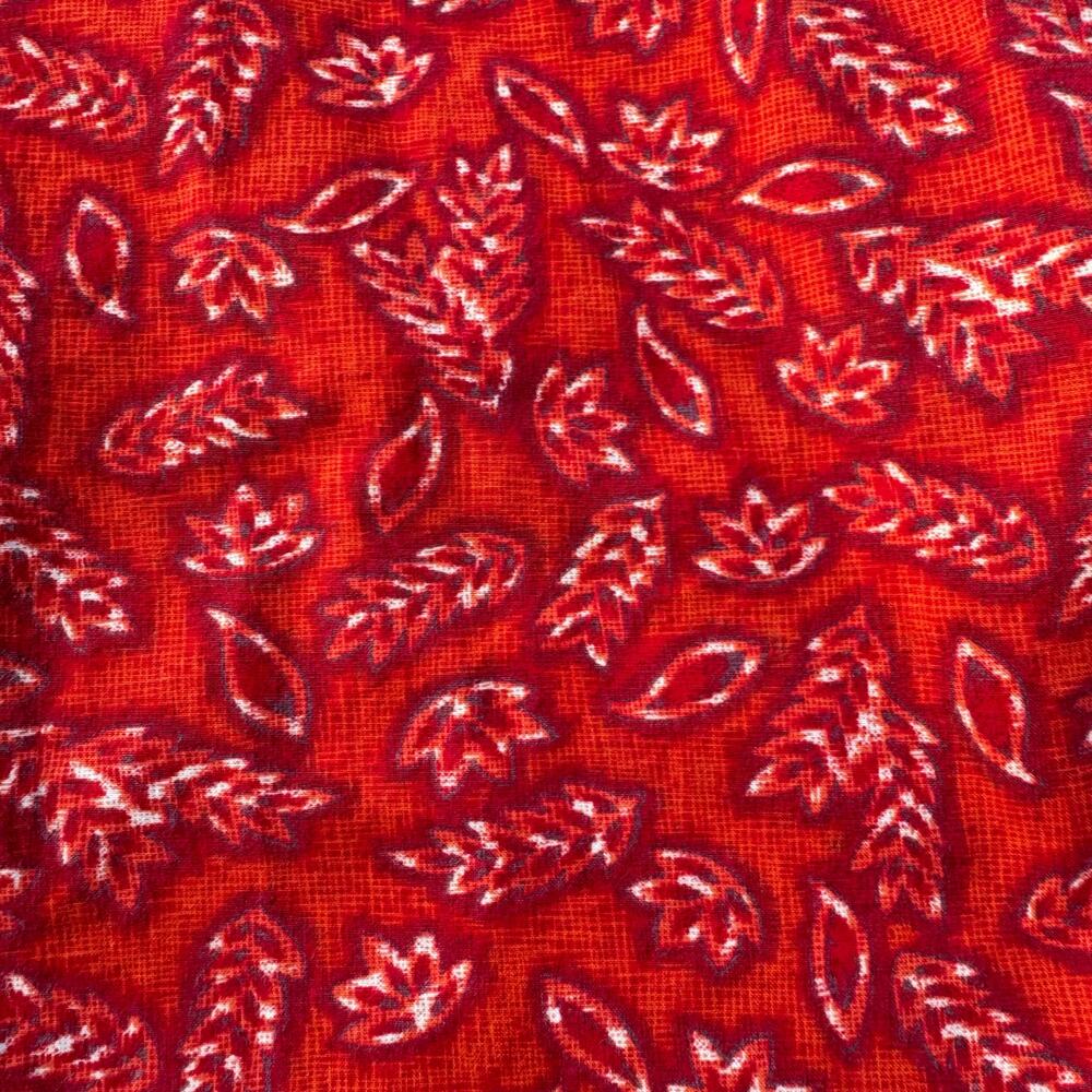 Vtg Chaps Ralph Lauren Size Large Mens Button Up Allover Shirt Short Sleeve Red - Picture 4 of 6